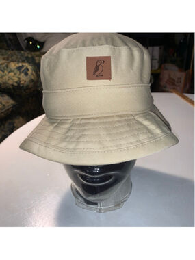 Unisex Puffin Gear Beige SPF Fabric Bucket Hat One Size